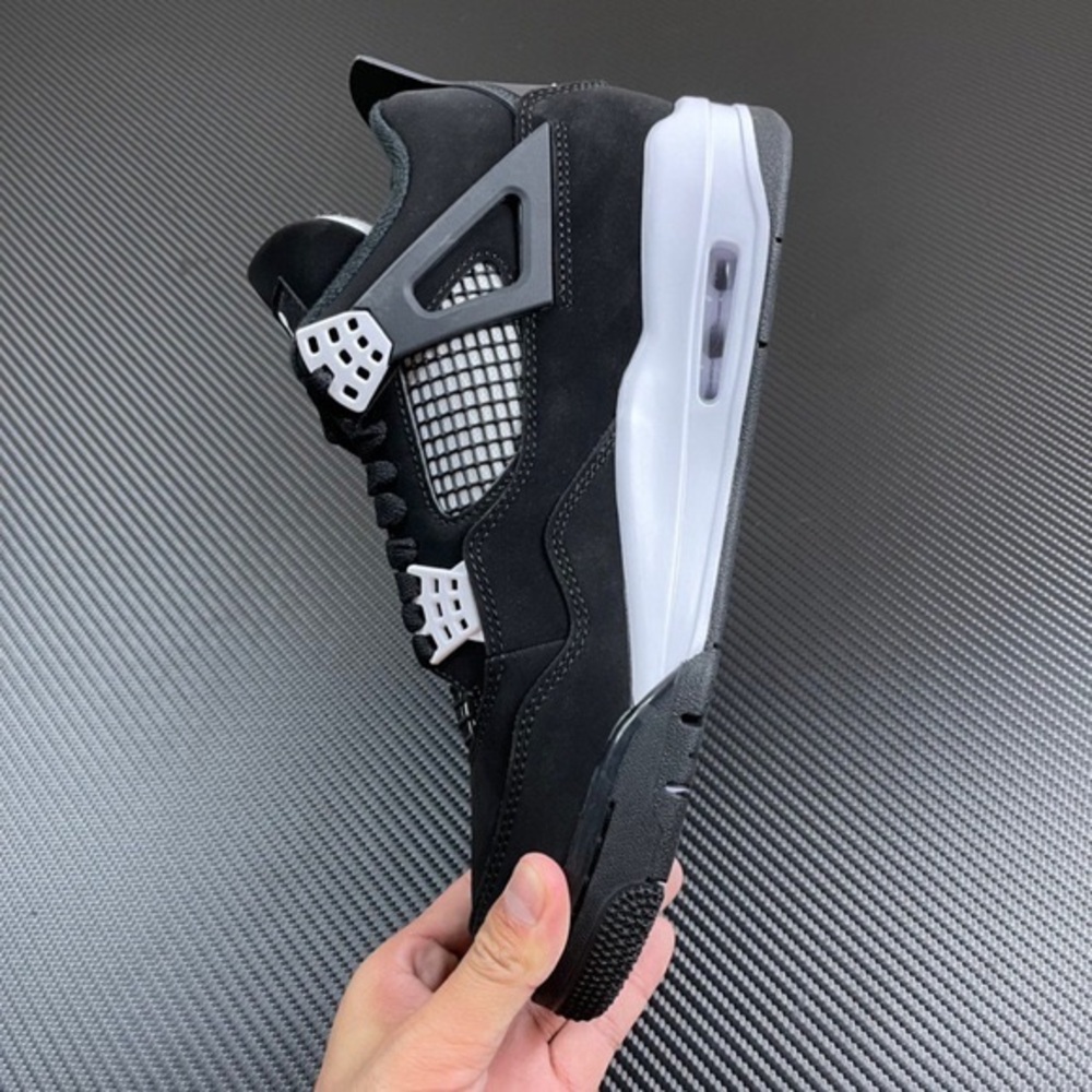 Jordan Black and White Sneakers